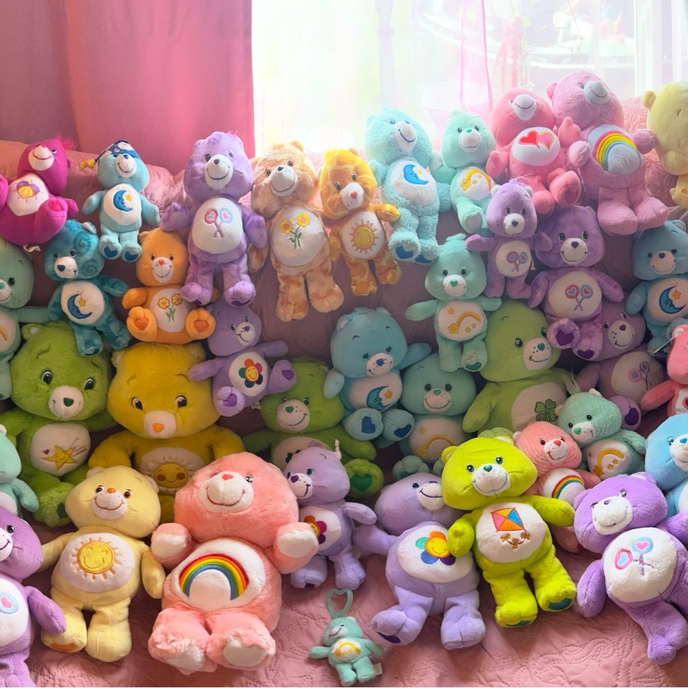 Care Bears Colorful Plush Collection